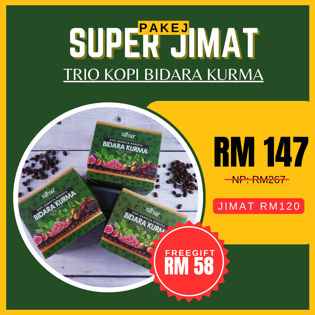 Trio Kopi Bidara Kurma
