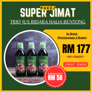 Trio Jus Bidara Halia Bentong