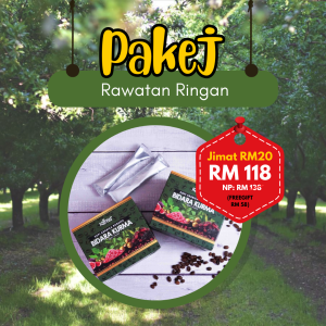 Pakej Rawatan Ringan Kopi Bidara 2 unit